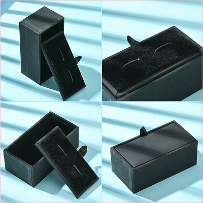 Paper Cardboard Jewelry Cufflink Boxes CON-WH20008-13A-1