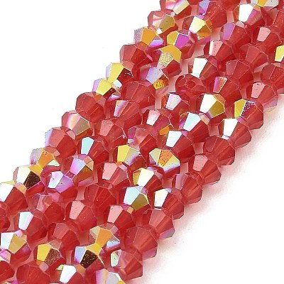 Baking Paint Glass Beads Strands DGLA-F029-J2mm-A04-1