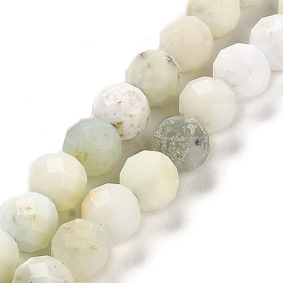 Natural Green Opal Beads Strands G-Z035-A02-04A-1