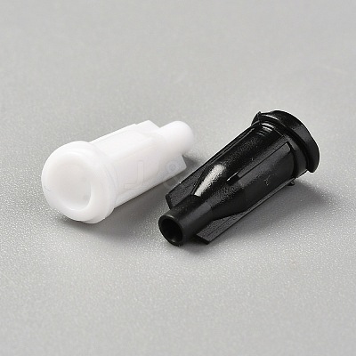 300Pcs 2 Colors Plastic Stopper TOOL-OC0001-36-1
