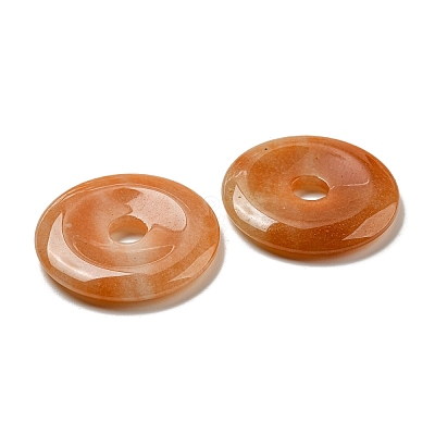 Natural Red Aventurine Pendants G-P532-01A-10-1