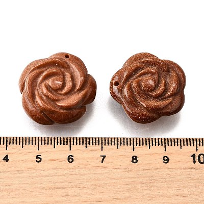 Synthetic Goldstone Carved Pendants G-S390-03D-1