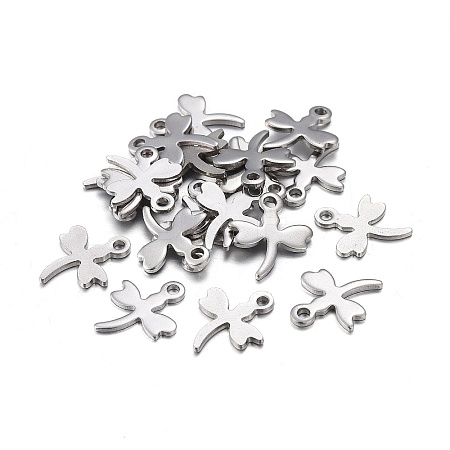 201 Stainless Steel Charms STAS-F255-008P-1