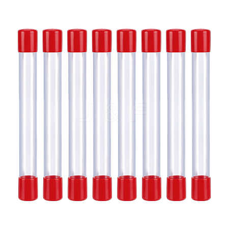 Transparent PVC Plastic Bead Storage Tubes AJEW-WH0348-767A-1