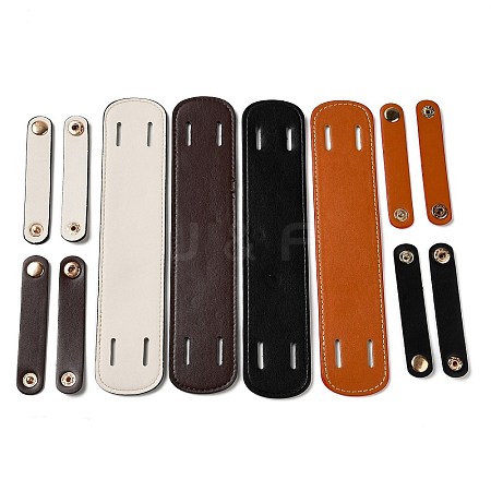   4 Sets 4 Colors Imitation Leather Bag Handle Wraps FIND-PH0017-24-1