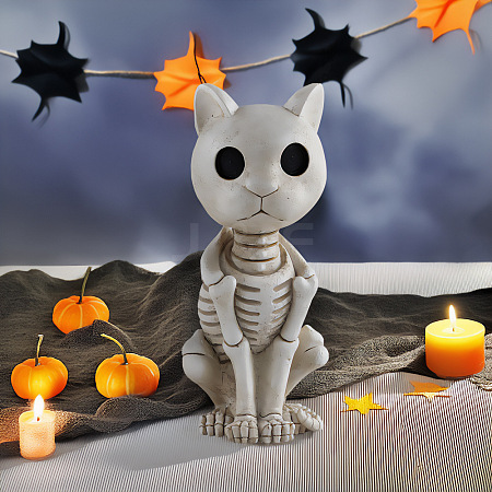 Halloween Resin Skeleton Display Decorations PW-WG0A0AB-01-1