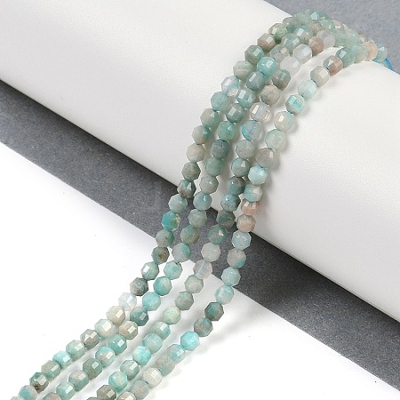 Natural Amazonite Beads Strands G-O201B-102A-1