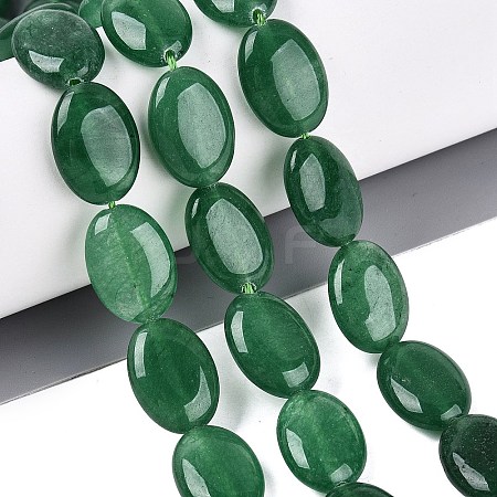 Dyed Natural White Jade Beads Strands G-N370-01A-06-1
