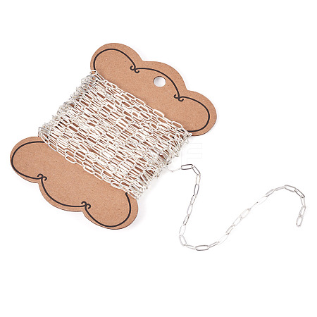 5M Brass Paperclip Chains CHC-TA0001-39S-1