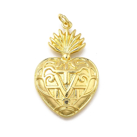 Brass Pendants KK-G525-12G-1
