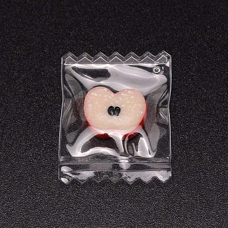 Resin Pendants CRES-WH0001-12-1