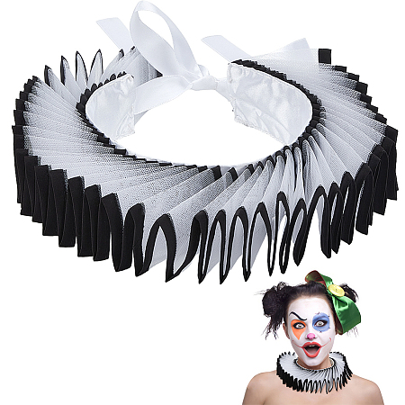 Detachable Polyester Children's Ruffle Collars DIY-WH0671-361-1