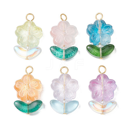 Glass Pendant PALLOY-TA00090-50A-1