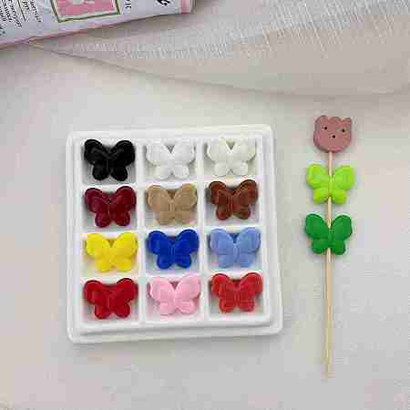 Opaque Acrylic Beads OACR-N138-47-1