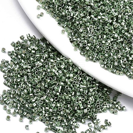 11/0 Grade A Baking Paint Glass Seed Beads SEED-S030-1208-1
