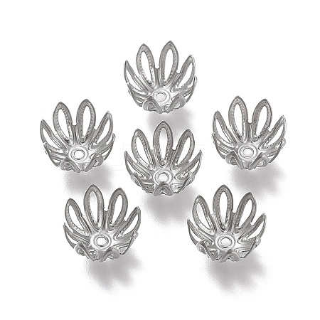 Non-Tarnish 304 Stainless Steel Fancy Bead Caps LS-STAS-K194-17P-1