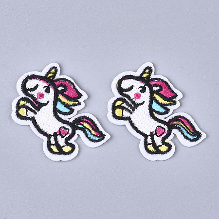 Computerized Embroidery Cloth Iron On Patches X-FIND-T030-176-1