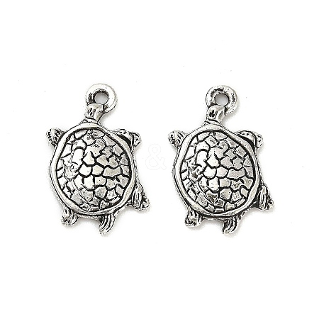 Tibetan Style Alloy Pendants FIND-M047-27AS-1