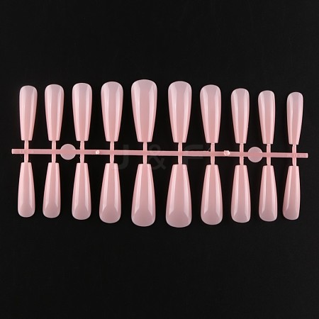 Solid Color Plastic Seamless Toe False Nail MRMJ-R106-TBL034-1