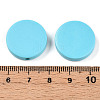 Painted Natural Wood Beads WOOD-WH0038-35B-03-3