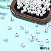Acrylic Horizontal Hole Letter Beads OACR-YW0002-08T-1