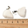 Natural White Jade Pendants G-Z067-02P-11-3