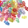  Opaque Solid Color & Imitation Jelly & Transparent Styles Acrylic Beads MACR-TA0001-15-14