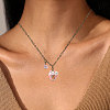 6Pcs Brass Necklaces NJEW-CA00002-6
