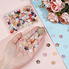 150Pcs 15 Colors Handmade Transparent Lampwork Beads GLAA-PH0004-03-3