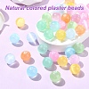 40Pcs 8 Colors Natural Selenite Beads G-YW0002-24-4