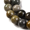 Natural Picture Jasper Beads Strands G-H037-A01-03-4