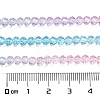 Transparent Painted Glass Beads Strands DGLA-A034-T3mm-A22-3