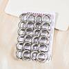 202 Stainless Steel Polishing Hoop Earrings EJEW-M106-02P-04-2