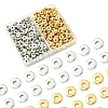 400Pcs 2 Colors CCB Plastic Beads CCB-FS0001-11-3