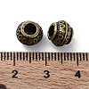 Tibetan Style Alloy Beads X-FIND-Q094-38AB-3