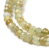 Natural Green Garnet Beads Strands G-C009-A23-4