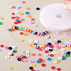 DIY Heishi Bead Stretch Bracelets Making Kits DIY-TA0003-22-14