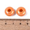 Opaque Acrylic European Beads OACR-E033-19J-2