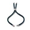 Twisted Nylon Cord Silder Bracelets DIY-B066-03P-30-2