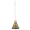 3Pcs 3 Styles Iron Bell Pendant Decorations HJEW-JM02174-4