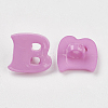 Acrylic Shank Buttons X-BUTT-E029-10-2