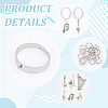 DIY Music Theme Ring Making Kit DIY-UN0004-85-5