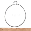 304 Stainless Steel Chain Necklaces NJEW-A041-01P-3
