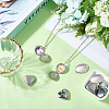 10Pcs 5 Styles 316 Surgical Stainless Steel Locket Pendants STAS-SP0001-94-7