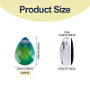 Glass Charms GLAA-TAC0012-28A-5