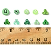 DIY Flat Round & Heart Acrylic & Glass Seed Beads Jewelry Making Findings Kits DIY-FS0006-43C-4