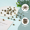 Kissitty 48Pcs 12 Style Tibetan Style Brass Beads KK-KS0001-23-4