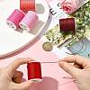 5 Rolls 5 Colors Round Waxed Polyester Cord YC-FS0001-02E-8