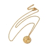 Crystal Rhinestone Cross Dangle Hoop Earring & Pendant Nacklace SJEW-P002-03G-4