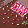 120Pcs 7 Colors Handmade Polymer Clay Beads CLAY-TA0001-93-5